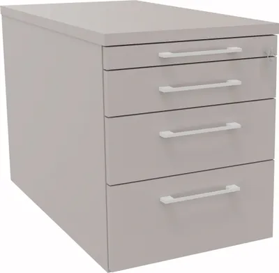 Produktbild von Rollcontainer Teilung 1/2/3/3 B434xT800x540mm Lichtgrau