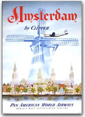 Produktbild von Poster - Canvas - Leinwand - 59,4 cm x 84,1 cm - Fotoposter - Leinwandkunst - Niederlande