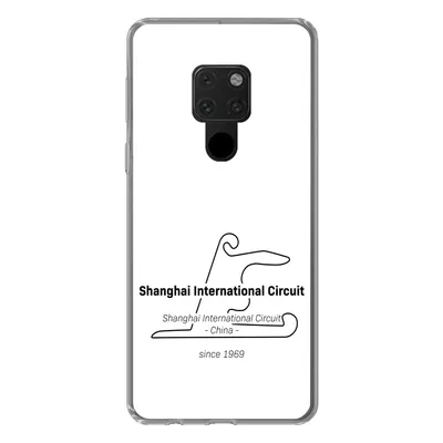 Produktbild von MuchoWow® Handyhülle Schutzhülle Hülle für Huawei P40 Lite Formel 1 - Shanghai - Rennstrecke Silikon Softcase Handy Hülle - Handy