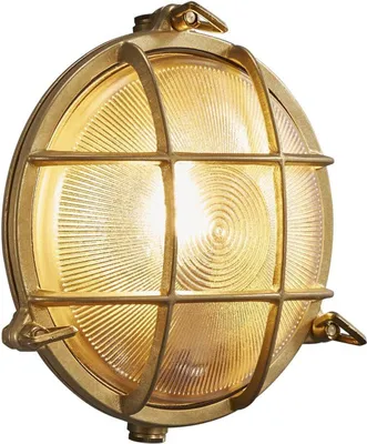 Immagine prodotto di Polperro Wandleuchte Ø 19,5 cm per esterni in ottone