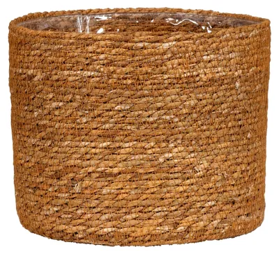 Produktbild von Seegras Korbgefäß, Pflanzgefäß aus Seegras, 24 cm Durchmesser