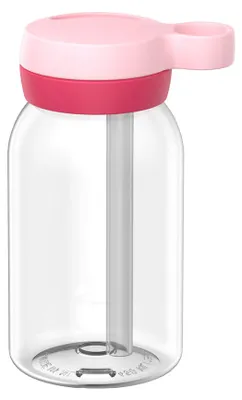 Obrázok produktu pre Fľaša na pitie Mepal CAMPUS so slamkou, 450 ml – Cool Pink