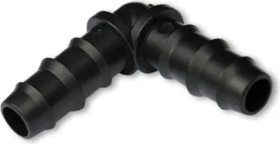 Image de 16mm Coude Connecteur 44x44mm Coude Connecteur de tuyau Raccord de tuyau Goutteur à angle droit Bradas 7270