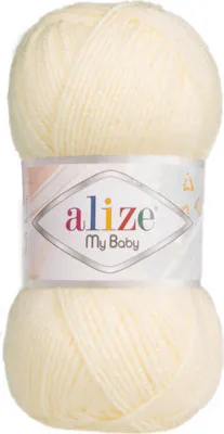 Produktbild von Alize My Baby 50g Strickgarn Babywolle Wolle Acrylgarn  Häkelgarn