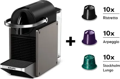 Zdjęcie produktu dla Zestaw NESPRESSO Krups Pixie Titan XN306T10P