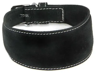 Produktbild von Das Lederband Windhundhalsband Toronto Black, Länge: 50 cm