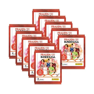 Immagine prodotto di Bundesliga femminile - 2023/2024 - Figurine da collezione - 10 bustine