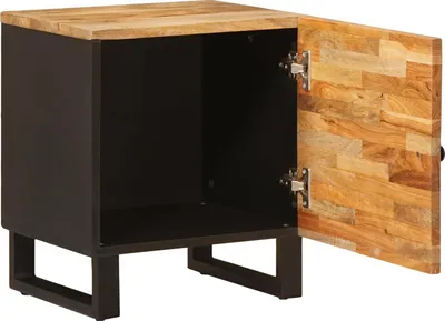 Obrázok produktu pre vidaXL Nočný stolík hnedý 40 x 33 x 46 cm z masívneho mangového dreva