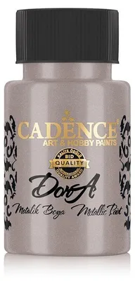 Produktbild von Cadence - Metallic Acrylfarbe - Dora - 50ml Rosa Braun
