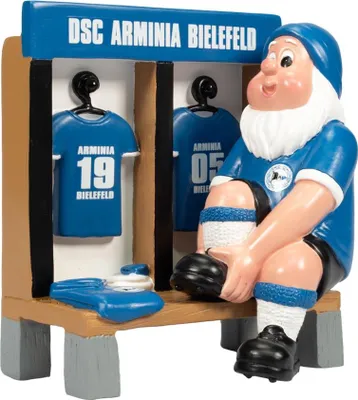 Produktbild von Arminia Bielefeld Gartenzwerg Umkleidebank klein