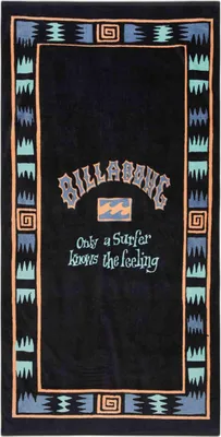 Produktbild von Billabong Waves Handtuch Schwarz  Mann Schwarz One Size