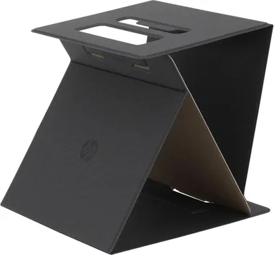 Produktbild von HP Convertible Laptop Stand, Laptop- & Tablet-Ständer, Schwarz, Braun, Polyurethan (PU), Fiberglas, 40,9 cm (16.1"), Business, 283 mm