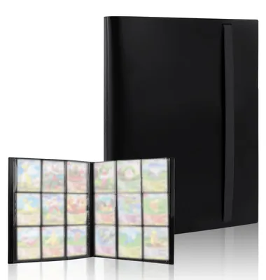 Immagine prodotto di Album per collezionare carte, con 20 pagine, per un massimo di 360 carte, adatto per carte da gioco e sportive