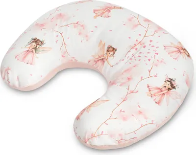 Produktbild von SENSILLO U-förmiges Stillkissen Ergonomisch - 60x40x11cm - Feen Rosa