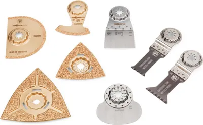 Obrázek produktu pro FEIN 35222967140, Sada listů, Fein  AMM 700 Max Top,  MM 700 Max,  MM 700 Max Top, ..., 8 kusů