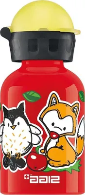 Immagine prodotto di Tazza per bambini - 0,3 l - Antiversamento - Alluminio - Tazza rossa