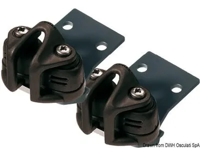 Image de Camcleat avec plaque de fixation (paire) taille 1 - Osculati 68.784.01