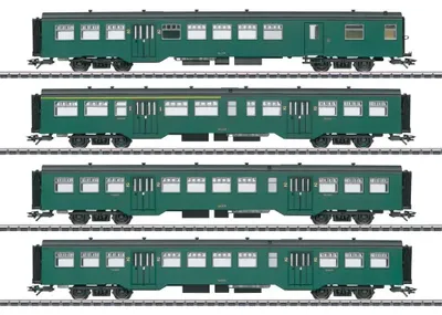 Produktbild von Märklin 43546 H0 Personenwagen-Set M2 z.Serie 1, SNCB, Ep.III