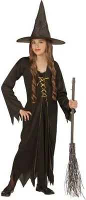 Produktbild von HEXE (Kleid, Hut) Gr. 140