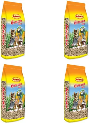 Produktbild von Avicentra Einstreu feines Maisstreu 10l / Packung 4 Stück