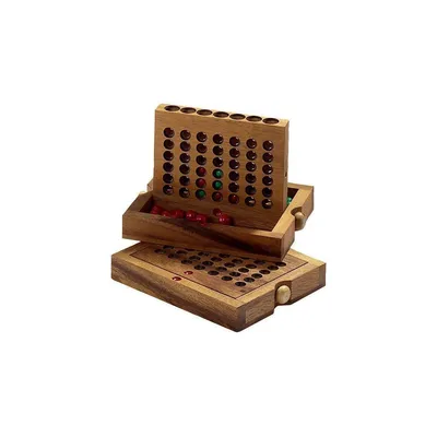 Image de QUATRE GAGNANTS, Samena - Bois, Taille:185 x 160 x 30mm