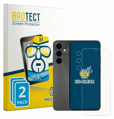 Produktbild von 2x Für ZTE Blade V80 Max (Display+Kamera) Schutzfolie BROTECT Displayschutz Display Schutz Folie Klar Transparent