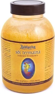 Obrázok produktu pre Termálna jódovo-brómová soľ na kúpanie, drhnutie, inhaláciu, na obklady, 1 kg
