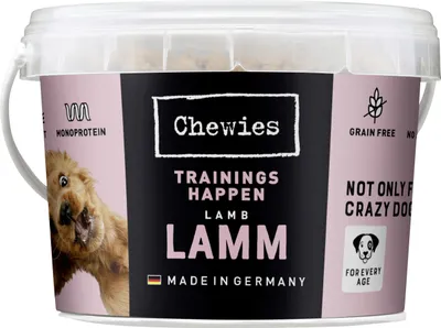 Produktbild von Chewies Trainings-Happen Lamm, Snacks, Hund, Adult, Lamm, 300 g, Gluten-frei