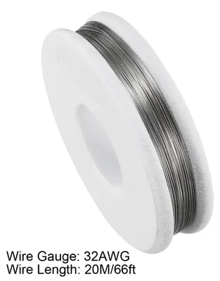 Produktbild von Widerstandsdraht 0,2 mm 32AWG Ultrafeiner Heizdraht FeCrAl 20M L?nge