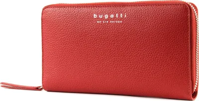 Image de bugatti porte-monnaie Linda Zip Around Wallet Red rouge