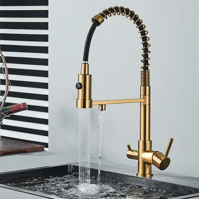 Produktbild von Küchenarmatur 3 Wege Wasserhahn Küche Wasserfilter Trinkwasserhahn