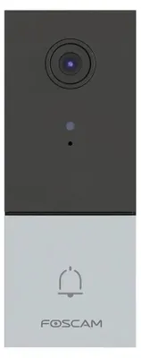 Produktbild von Foscam VD1 Video-Zugangssystem 4 MP Schwarz  Silber