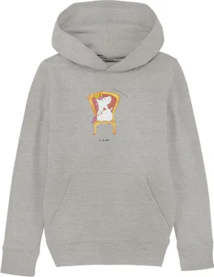 Produktbild von Mr. & Mrs. Panda Kinderpullover Einhorn Prinzessin 12-14 Jahre (152/164) - Heather Grey - Geschenk, Geburtstag, Kapuzenpulli, Monat, Sweater, Unicorn, Pullover, Hoody