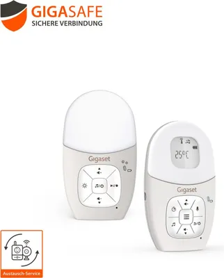 Immagine prodotto di Gigaset S30853-H1225-B101 Baby Monitor Audio grigio caldo