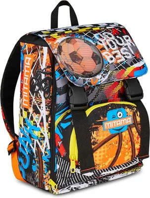 Produktbild von Schulranzen "4Zip", Basketball/Fußball, MITAMA 64717