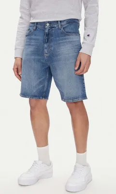Produktbild von Tommy Jeans Jeans Shorts 'Isaac Relaxed Fit Jeans-Shorts', DM0DM20952, Denim Medium, Gr. 33