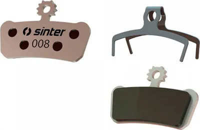 Produktbild von Sinter 008 Avid & Sram Elixir Trail Standard Scheibenbremsbeläge Silber  Silber One Size