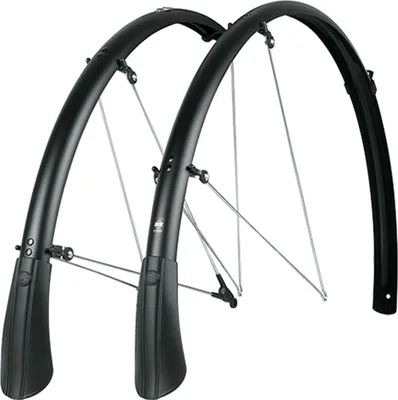 Produktbild von SKS BLUEMELS MATT 35 Schutzblech-Set 28 Zoll, schwarz, 35 mm breit, aus Alumi...