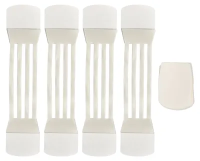 Productafbeelding van Gezichts- en halslift tape, onzichtbare zelfklevende plakstrips, gereedschap, 4 stuks elastische banden, 20 stuks reservebanden