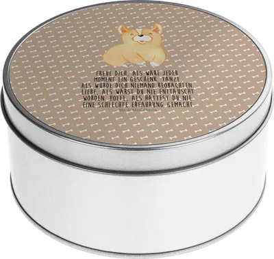 Produktbild von Mr. & Mrs. Panda Dose Corgie - Hundeglück - Geschenk, Sprüche, Hund, Lebensfroh, Keksdose, Spruch, Lebensfreude, Blechdose, Metalldose, Vorratsdosen, zuckerdose