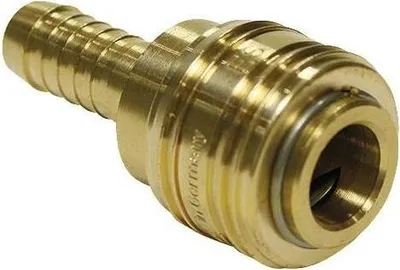 Produktbild von Schnellverschlusskupplung m. Tlle Messing NBR Durchflussmenge (Luft) 775