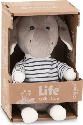 Produktbild von Orange Toys Esel Plüschtier Lernspielzeug mehrfarbig Karton