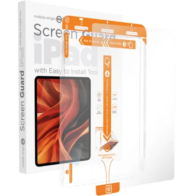 Obrázek produktu pro Sklo + apliktor pro iPad Air 10,9" 5. generace, 2022, Mobile Origin Screen Guard, Transparentn