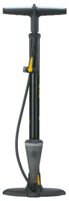 Produktbild von Dunlop Joe Blow Max Fahrradpumpe mit Twinhead-Pumpenkopf, inkl. Adapter für Presta, Schrader, Dunlop, Fußball, Luftbett