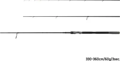 Image de DELPHIN XTENZ, 3,3 m, 10,83 ft, 0-60 g, 3 brins, canne à pêche feeder, 330-360 cm, 101005798