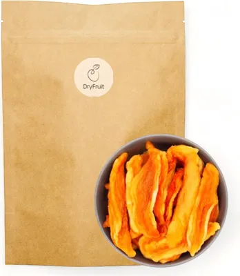 Zdjęcie produktu dla Melon kantalupa w paskach, suszony, niesłodzony 500g