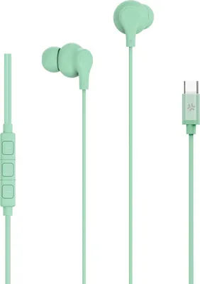 Produktbild von Celly UP1600TYPECGN, Kabelgebunden, Anrufe/Musik, 20 - 20000 Hz, 13 g, Kopfhörer, Grün