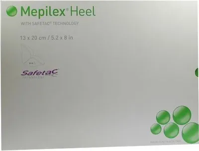 Zdjęcie produktu dla Mepilex Opatrunek piankowy na piętę 13x20 cm 5 szt