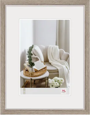 Obrázek produktu pro Rám na fotografie Walther Hygge, 15x20 cm, šedá barva
