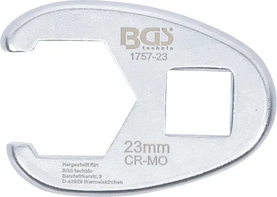 Immagine prodotto di BGS Chiave quadra 12,5 mm (1/2") SW 23 mm - 1757-23